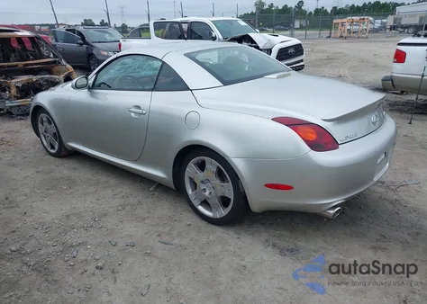 2004 Lexus Sc 430 из США, поврежденный, VIN JTHFN48Y140058295